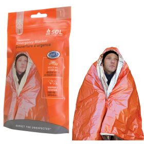 S.O.L. Survive Outdoors Longer Emergency Blanket